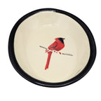Oval Ceramic Bowl - Cardinal