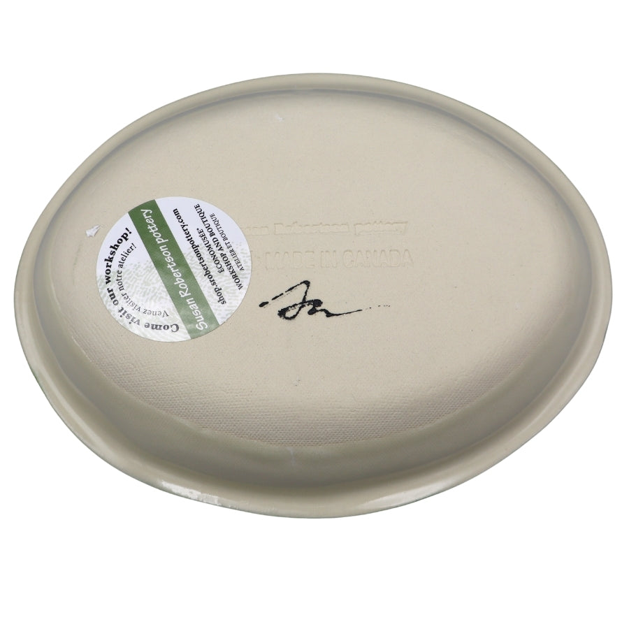 Oval Ceramic Bowl - Cardinal