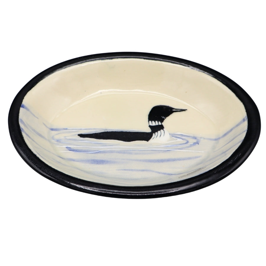 Oval Ceramic Bowl - Loon