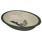 Oval Ceramic Bowl - Windswept Pine