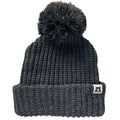 Bonnet en grosse maille oversize - Charbon