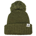 Oversized Chunky Knit Toque - Olive
