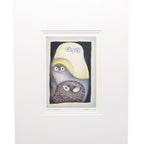 Owls in Moonlight Print (6" x 9"/11"x14")