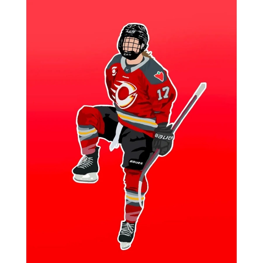 Ottawa Charge PWHL Gabbie Hughes Print (8" x 10")