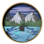 Paint By Layer Shadow Box DIY Kit - Solitude Canoe