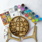 Paint By Layer Shadow Box DIY Kit - Book Nook