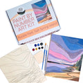 Watercolour Paint By Number DIY Art Kit - Ruckle Park