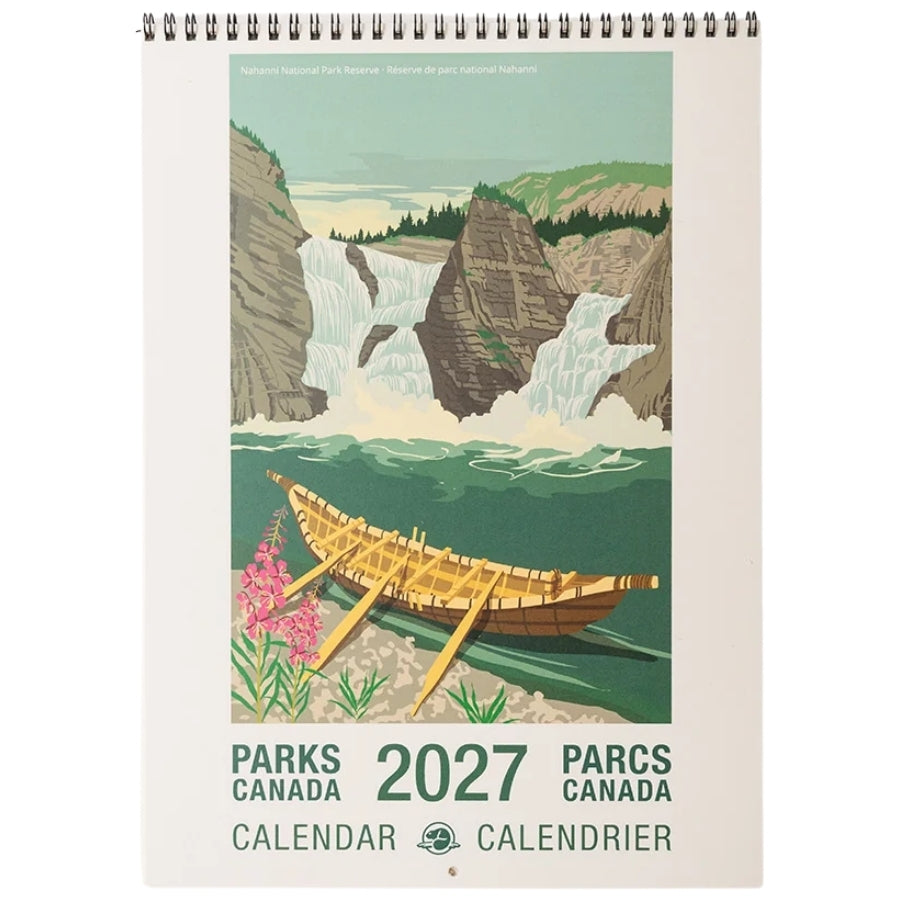 Calendrier mural Parks Canada Vintage 2026