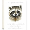 Party Like An Animal Birthday Card