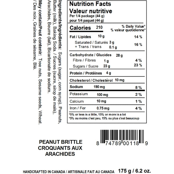 Original Recipe Peanut Brittle