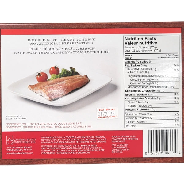 Smoked Wild Pink Salmon