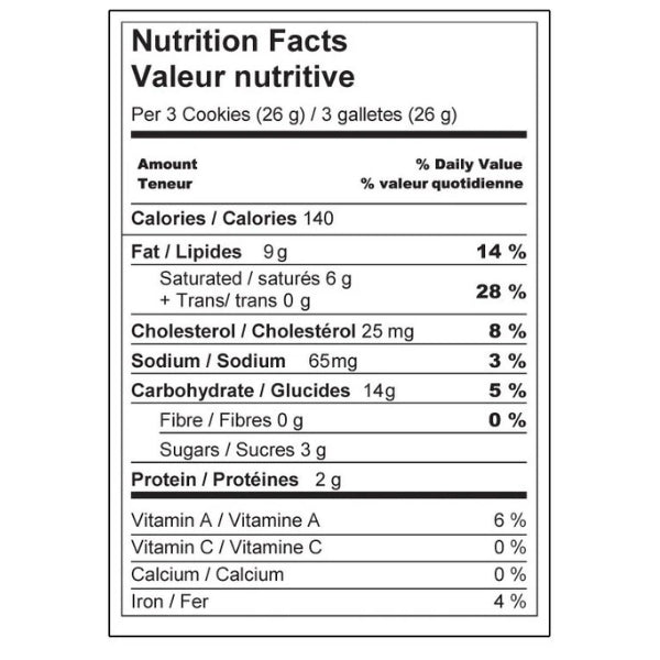 Handmade Shortbread - Pure Maple