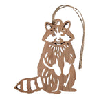 Raccoon Wood Ornament