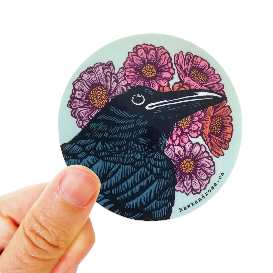 Raven Vinyl Sticker