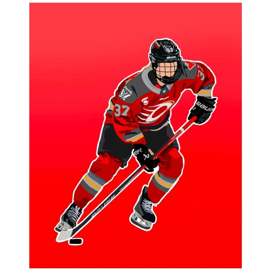 Ottawa Charge PWHL Rebecca Leslie Print (8" x 10")