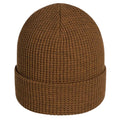 Recycled Waffle Knit Toque - Brown