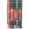 Tartan Pocket Scarf - Dark Maple
