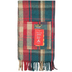 Tartan Pocket Scarf - Dark Maple