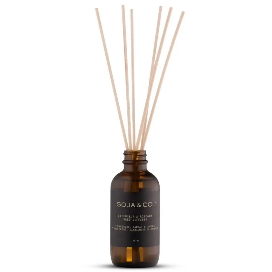 Diffuseur à bâtonnets - Mandarine, Santal et Ambre