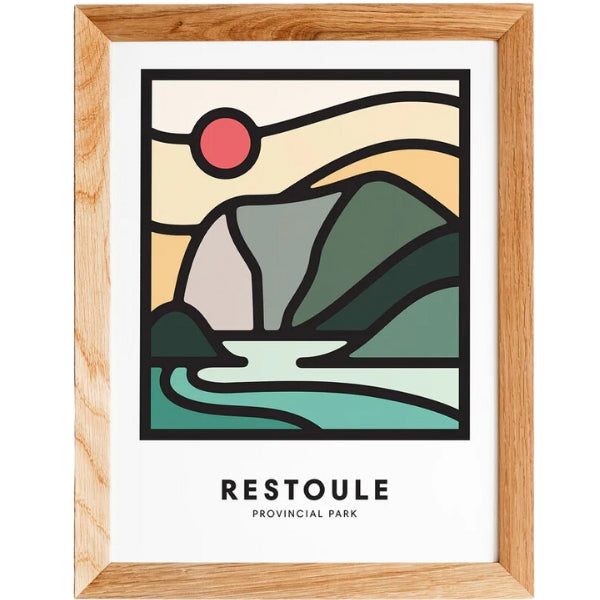 Canada Parks Print - Restoule (6" x 8")
