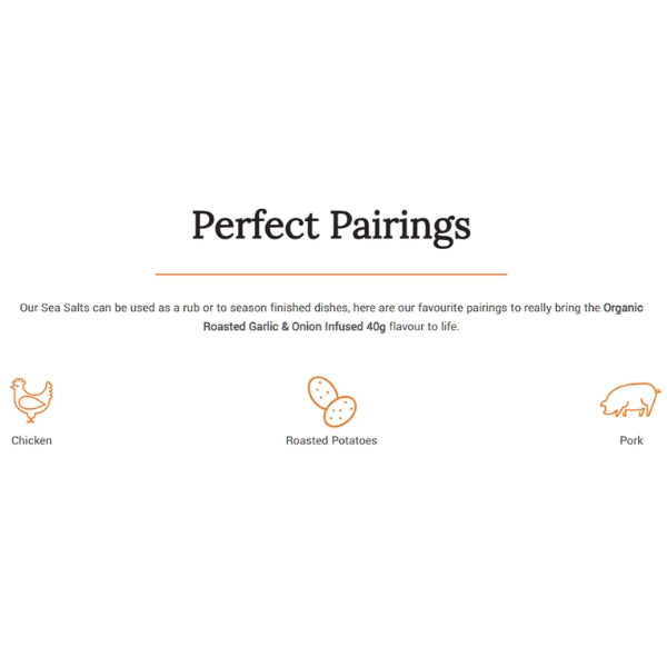 Roasted Garlic & Onion Sea Salts