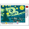 Puzzle Robbie Craig Nuit étoilée du Nord 1008 pièces