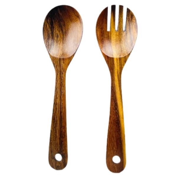 Robles Wood Salad Server Set