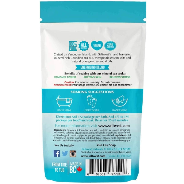 Rosemary Mint Bath Soak