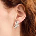 Rosette Stud Earrings