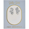 Rosette Stud Earrings