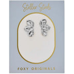 Rosette Stud Earrings