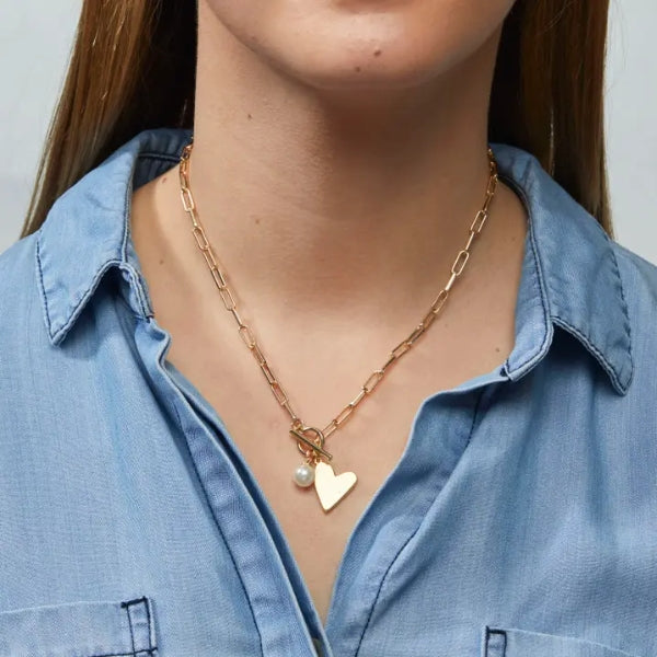 Rosie Heart Necklace