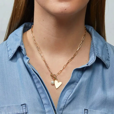 Rosie Heart Necklace