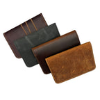 Rustic Leather Card Wallet