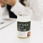 Sip Back and Relax Earl Grey Tea Soy Candle