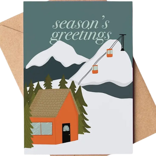 Season's Greetings Gondola Card