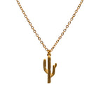 Saguaro Cactus Necklace