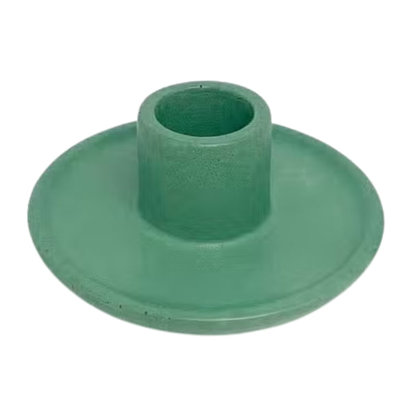 Round Concrete Candlestick Holder