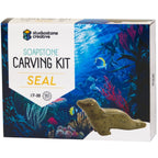 Soapstone Carving DIY Kit - Seal