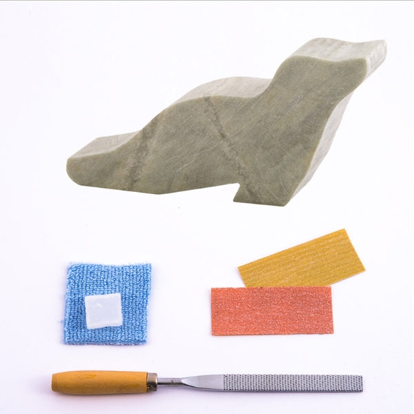 Soapstone Carving DIY Kit - Seal