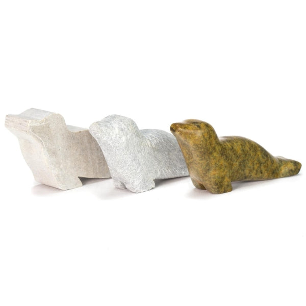 Soapstone Carving DIY Kit - Seal