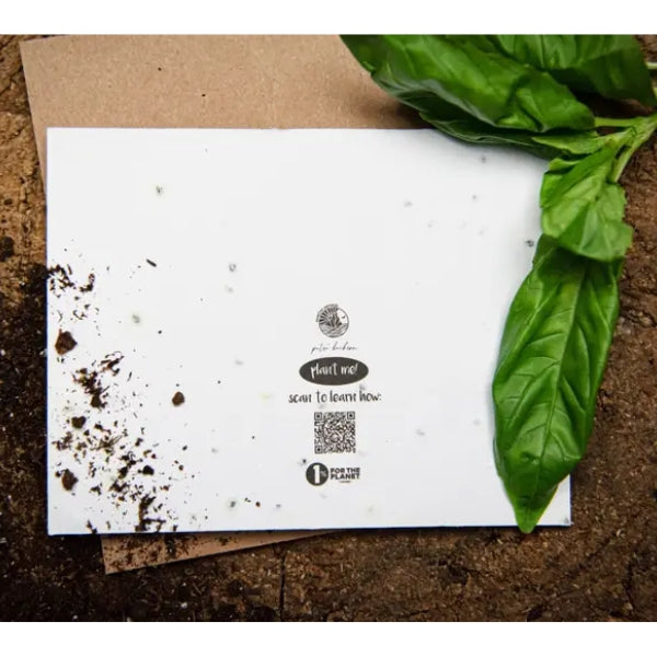 Welcome To The Pod Plantable Seed Baby Card