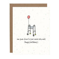 Senior Discount Birthday Card