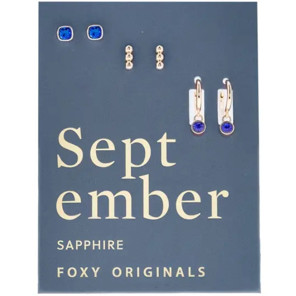 Birthstone Earring Sets