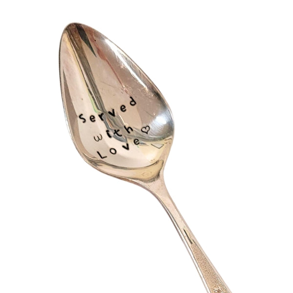 Stamped Vintage Spoon - Served With Love