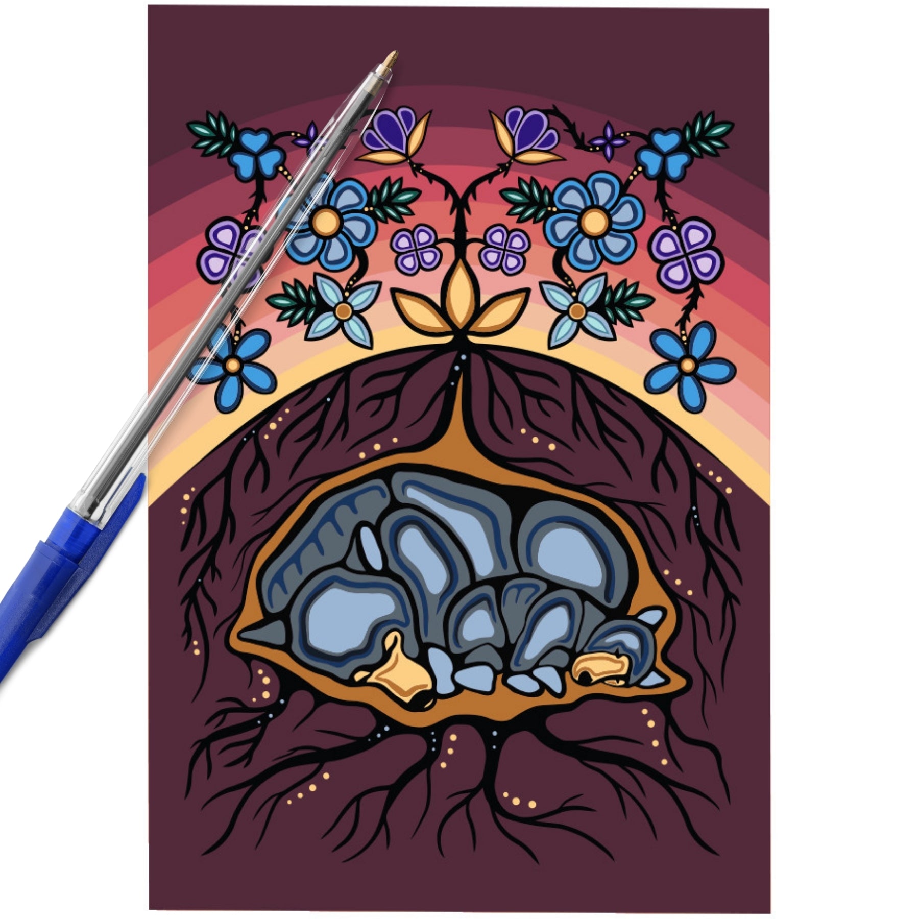 Sleeping Bears Postcard