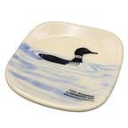Small Ceramic Plate - Loon