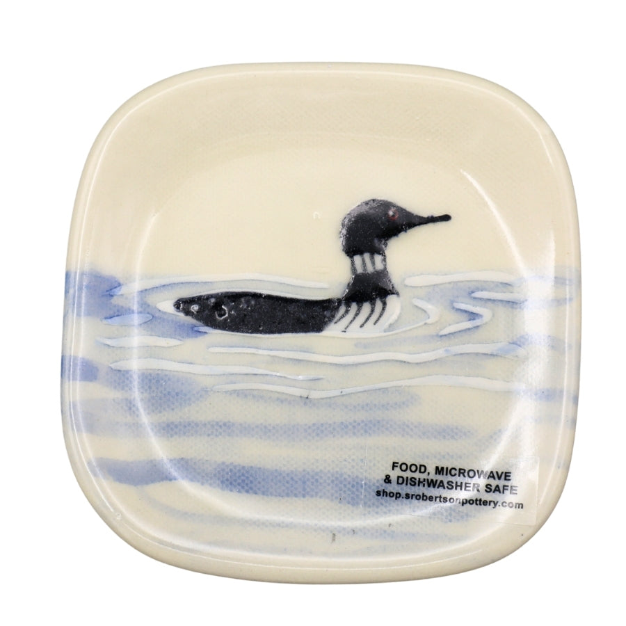 Small Ceramic Plate - Loon