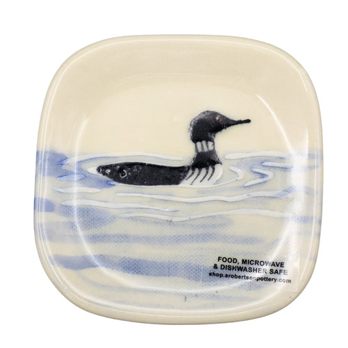 Petite assiette en céramique - Plongeon huard