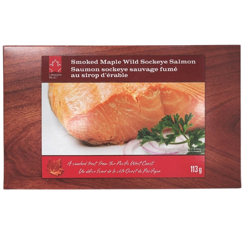 Smoked Maple Wild Sockeye Salmon